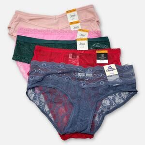 b.tempt’d, INC, Jenni NWT 6 Pk Bundle Panties Mixed Styles Size S Multicolor